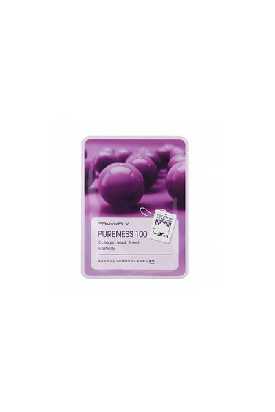 TONYMOLY Pureness 100 Collagen Mask Sheet , 2 pieces