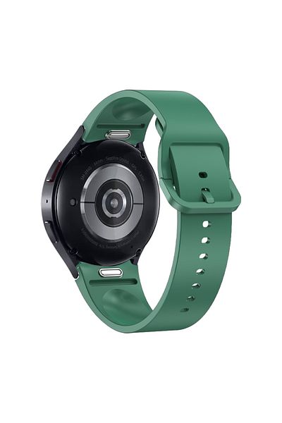 THD 20 mm silicone strap, THD brand, for Galaxy Watch6/Classic, Galaxy Watch5/Pro, green color