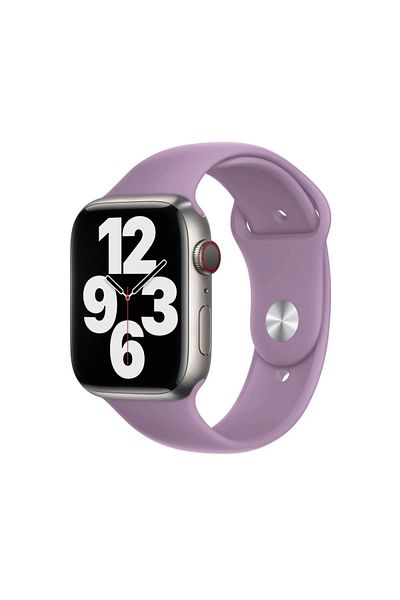 THD Curea silicon, THD, compatible Apple Watch 42 mm series 10, Apple Watch SE 40 mm, S/M, lavender