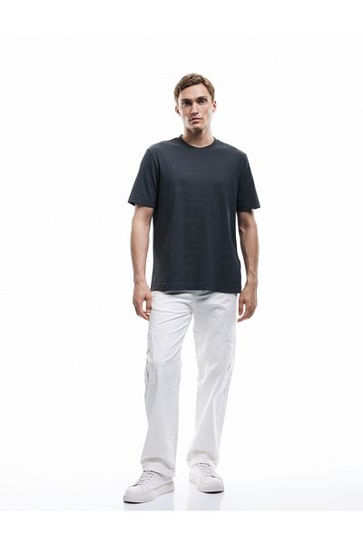 Koton Cotton Short Sleeve Crew Neck Basic T-Shirt