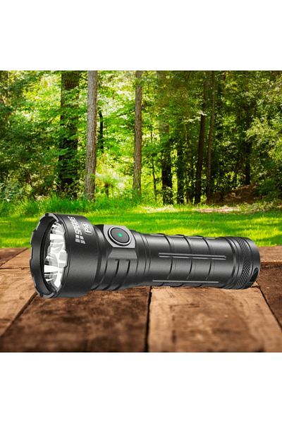 Asperas Grup SPERAS P4 flashlight, 3 x OSRAM P9 LED, 4000 lm