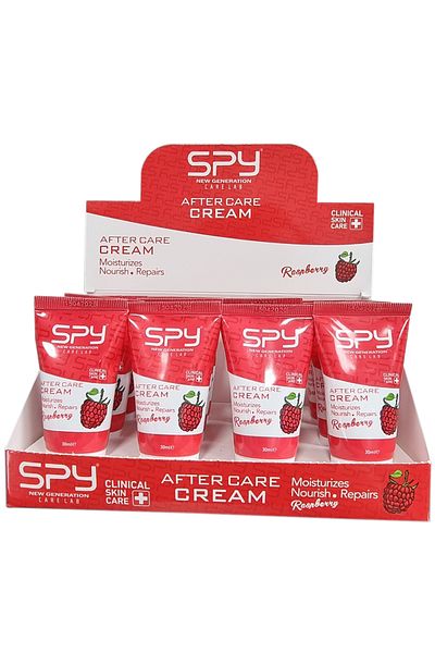 SPY Care Lab Tattoo Aftercare Cream Box 12 Pcs X 30 ml after Care Red Raspberry