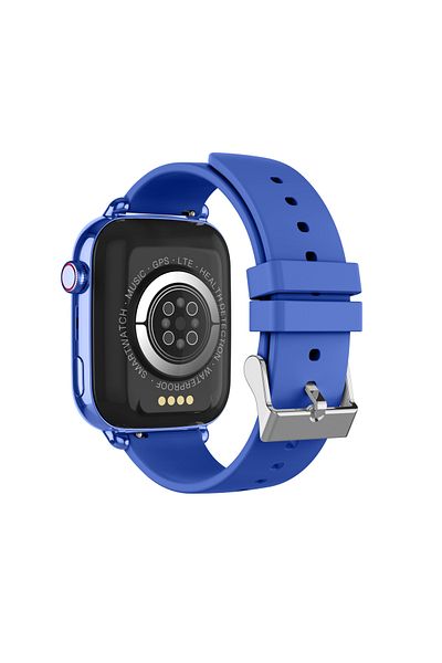 Techone Ceas inteligent GPS pentru copii cu localizare și monitorizare a telefonului Techone® TrackMe KT34, albastru