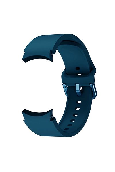 THD Curea Din Silicon 20 Mm, Marca Pentru Samsung Galaxy Watch 4 Classic 46 Mm/42 Mm, Albastra