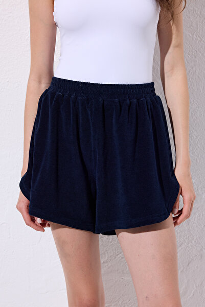 Manuka HAVLU KUMAŞ ŞORT LACİVERT