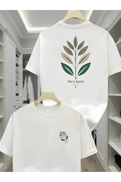 AEMİ Unisex Printed Oversized T-shirt με Κοντό Μανίκι