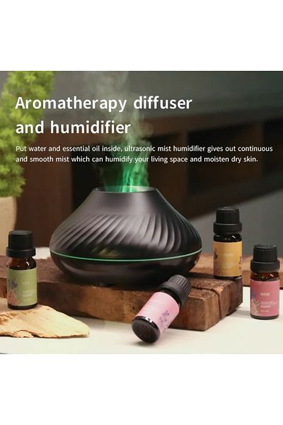 OEM Aromatherapy diffuser set with 4 natural essential oils