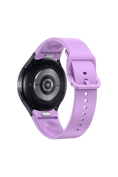 THD 20 mm silicone strap, THD brand, for Galaxy Watch6/Classic, Galaxy Watch5/Pro, purple color
