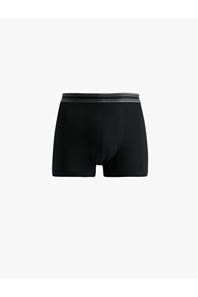 Koton Bavlněná 3dílná sada boxerek s proužkovaným gumovým detailem