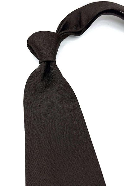 Kravatkolik Parkl Style Coffee Sand Pattern Italian Silk Tie Ik1927