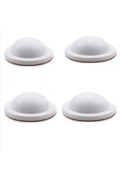 tify Silicone Door Stopper White 4 Pieces Buffer Self Adhesive White Door Handle Stop