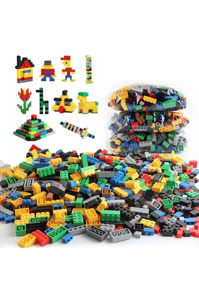 OEM Set of 1000 Building Blocks Compatible Bricks Creative Construction Kids 6+