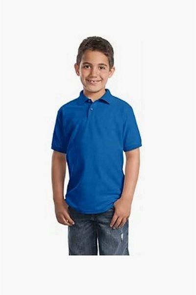 chulfa tricou școală copii 2 nasturi guler polo unisex