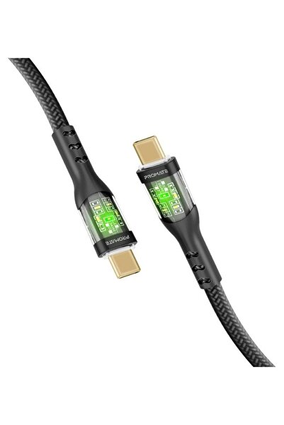 Promate iPhone 16 Cable, Usb-C To Usb-C Cable, Premium 60W Power Delivery Typ...