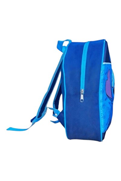 Stitch Ghiozdan Copii 3d, 30x26x10 Cm, Albastru, Bretele Ajustabile,