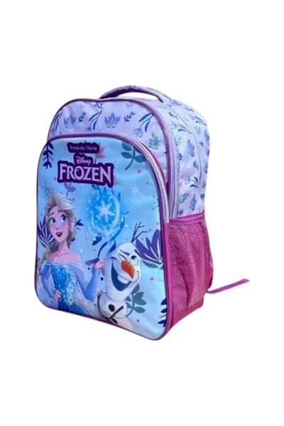 Frozen Children's schoolbag, 42x30x17 cm, with three compartments and two side pockets, multicolor, Frozen
