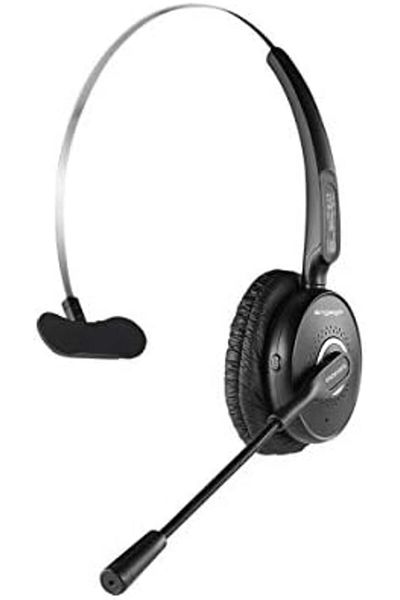 Promate Promate Wireless Mono Headset, Premium Bluetooth Headphone with Noise Cancelling Mic, HD Voice, Buil