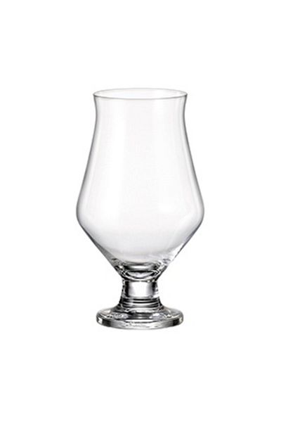 MAISON FORINE Set 4 pahare bere cu picior 490ml, Barley