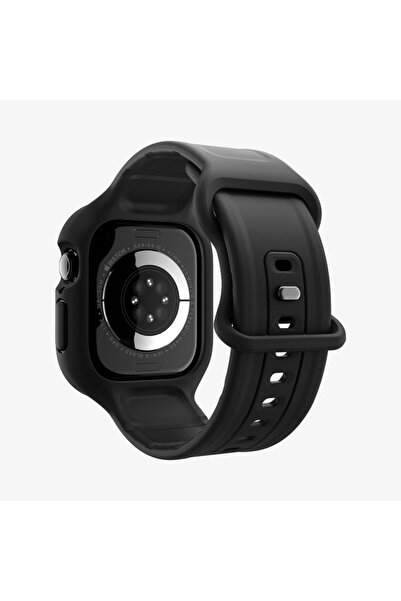 Spigen Vault Pro for Apple Watch Series 10 (46mm) Case with Band Cover with Strap - Matte Black