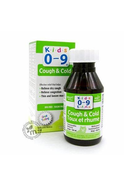 KIDS 09 Kids 0 - 9 Cough and Cold Night Syrup 100ml