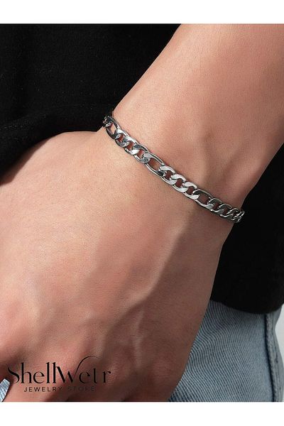 shellwetr Silverline Silver Color Bird's Eye Bracelet