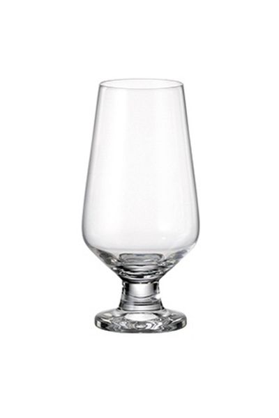 MAISON FORINE Set of 4 beer glasses with stem 420ml, Belgian