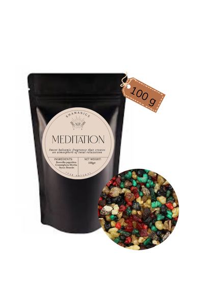 Shamanics Tamaie naturala Meditation, mix premium de tamaie, smirna, styrax s...