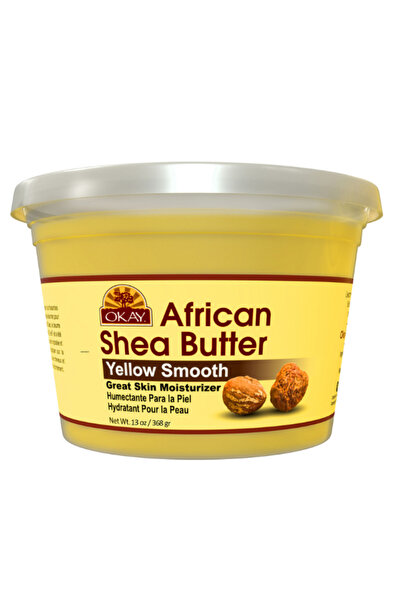 Okay Pure Naturals African Shea Butter Skin & Hair - Yellow 13oz