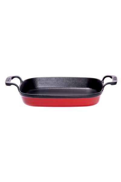 Sürel Square Flat Sahan Red 22 cm