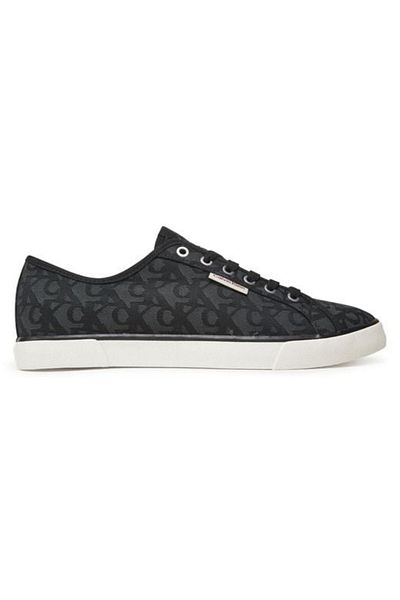 Calvin Klein Ess Vulc Low Mg Cv Mono Black Men's Sneaker
