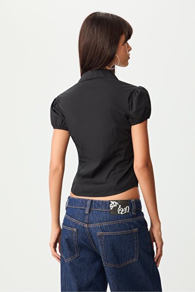 Stradivarius Fitted short sleeve shirt