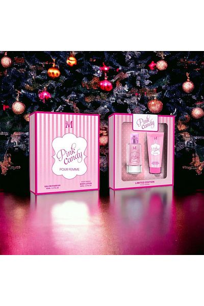 Intisimo Pink Candy Set, Women, Perfume 50 ml + Body Lotion 50 ml - Montage Brands