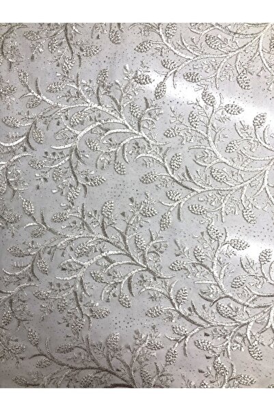 vivolamoda Simli Elbiselik Desenli Güpür 140cm En