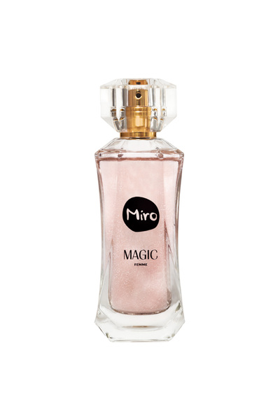 Miro Perfumes Miro Magic Eau de Parfum cu bergamotă, trandafir și vanilie, 50 ml