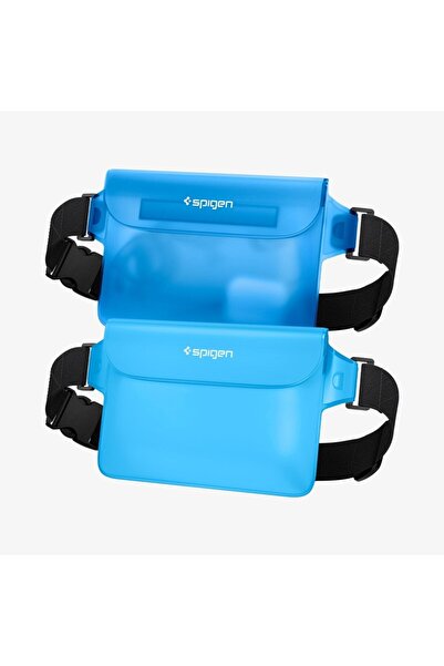 Spigen Aqua Shield Waterproof Ipx8 Certified Waterproof Waist Bag (2 Pieces) A620 Sea Blue - Amp06020