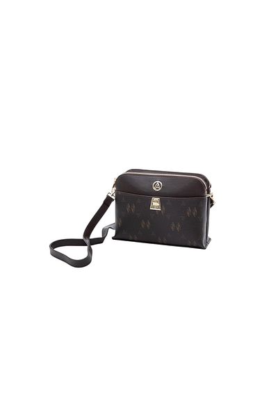 Armine Double Zipper Lock Detailed Hand and Shoulder Bag