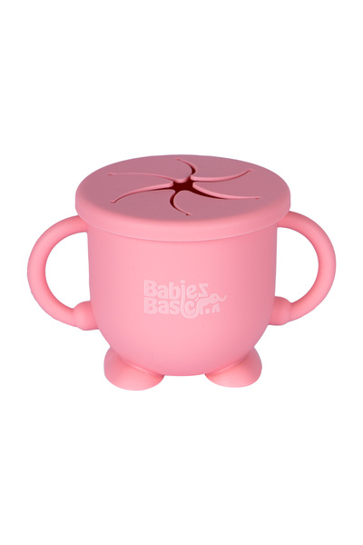 Babies Basic BabiesBasic Multi Purpose 2 in 1 Silicone Cup with Straw or a Sn...