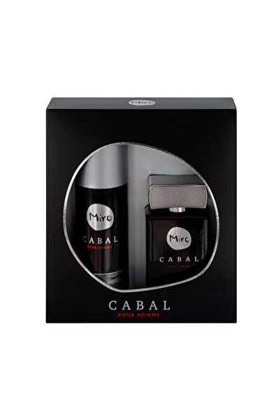 Miro Perfumes Miro Cabal Set cadou cu apă de toaletă și deodorant, 75 ml + 15...