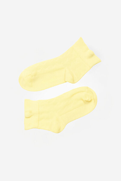 Katia&Bony Kız Çocuk Bilek Detaylı Step Çorap Sarı