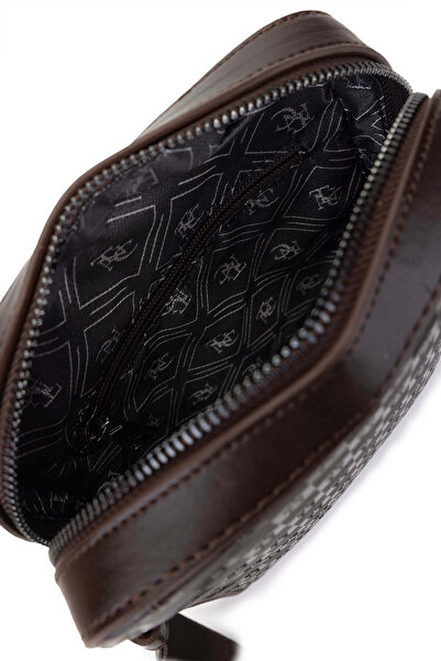 Tamer Tanca Men's Vegan Brown Messenger Bag