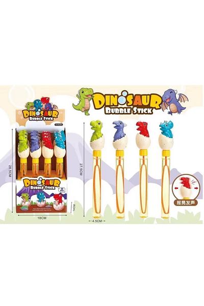 Generic 12 Pcs Dino Bubble, High Quality