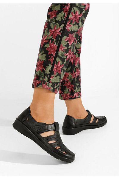 B T Shoes Women's black Gerania espadrilles