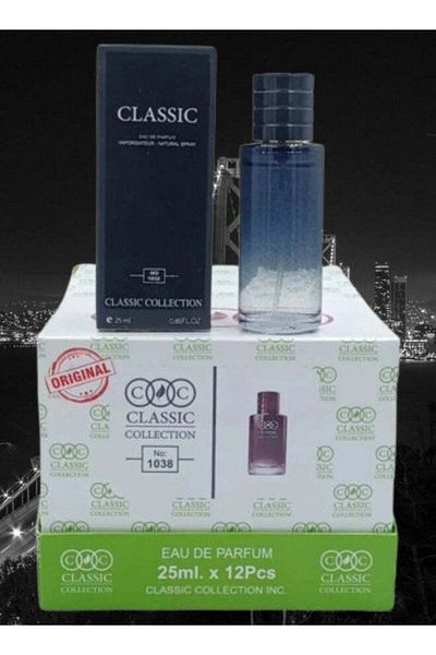 Classic Collection Perfume 12 Pieces Classic Perfume No. 1038 25ml