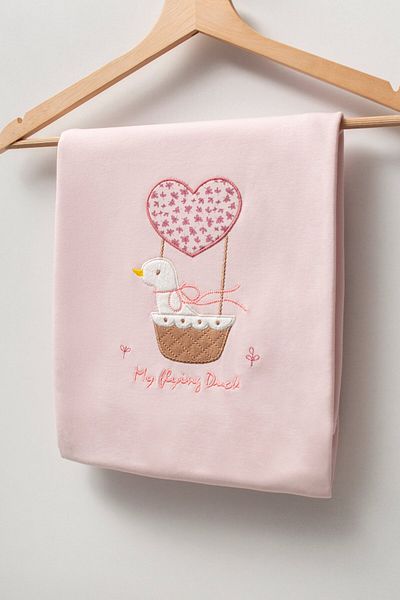 Bebitof Cute Duck in Basket Patterned 10 Piece Boxed Newborn Hospital Outfit Set