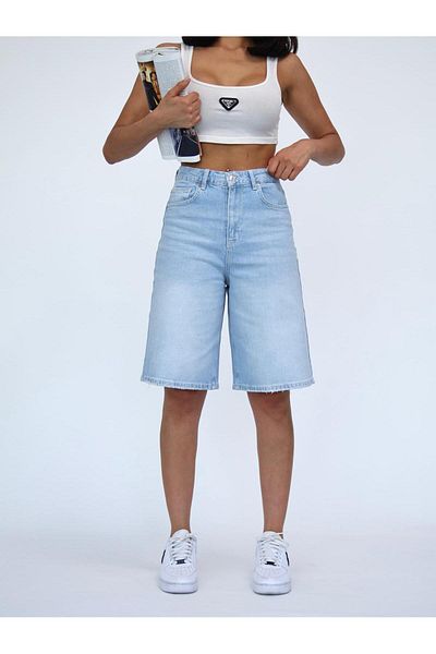 XBELLA DENİM Lycra de lungime midi pentru femei