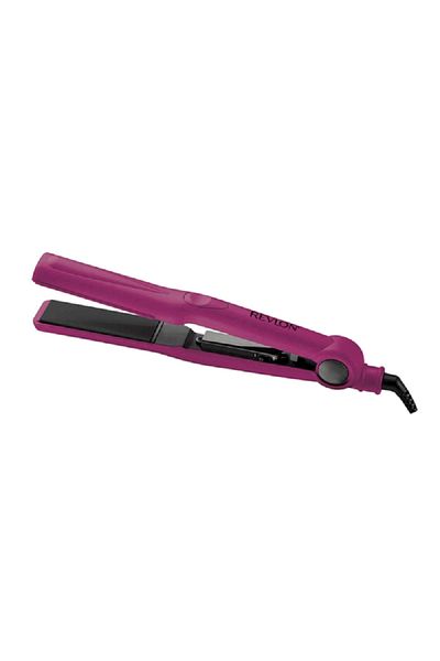 Revlon Ceramic Coating Hair Straightener Purple and Black Dimensions (HxWxD):7.5 x 12.5 x 34 cm