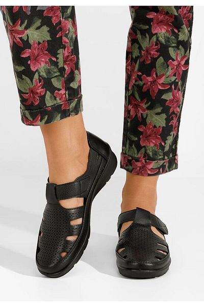B T Shoes Women's black Gerania espadrilles