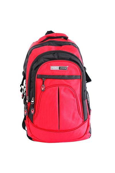 PARAJOHN Iconic Lightweight Durable Schoolbag 18 inch -Red