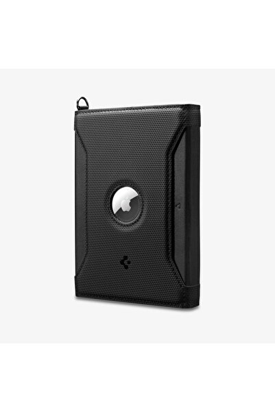 Spigen Passport Holder Rfid Protected Airtag Supported Travel Bag Passport Wallet Black - Afa08852