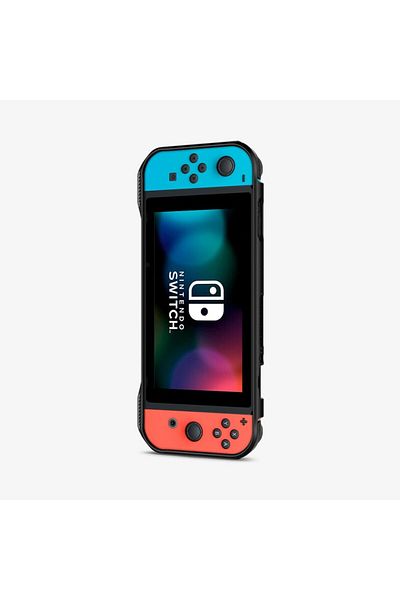 Spigen جراب Rugged Armor لجهاز Nintendo Switch 2 (2025) مع حزام - أسود غير لامع